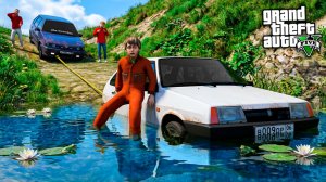 ВИТЯ ОПЕР УТОПИЛ ДЕВЯТКУ В ОЗЕРЕ ! ОПЕРА ПОЕХАЛИ НА ПРИРОДУ  - ЖИЗНЬ ПЕРЕКУПА В GTA 5