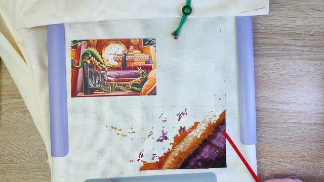 Вышивальная неделька №3/2024 Продвижения и cнова Финиш #вышивкакрестиком #вышивка