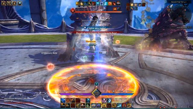 Omni TERA inst raid walkthrough №8 Saleron Sky Garden