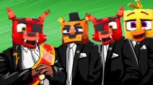 FNAF & PART 2 & FOXY HAS FOUND GOLD AND WANTS TO SHOW HIS FRIENDS - Coffin Dance (Cover)