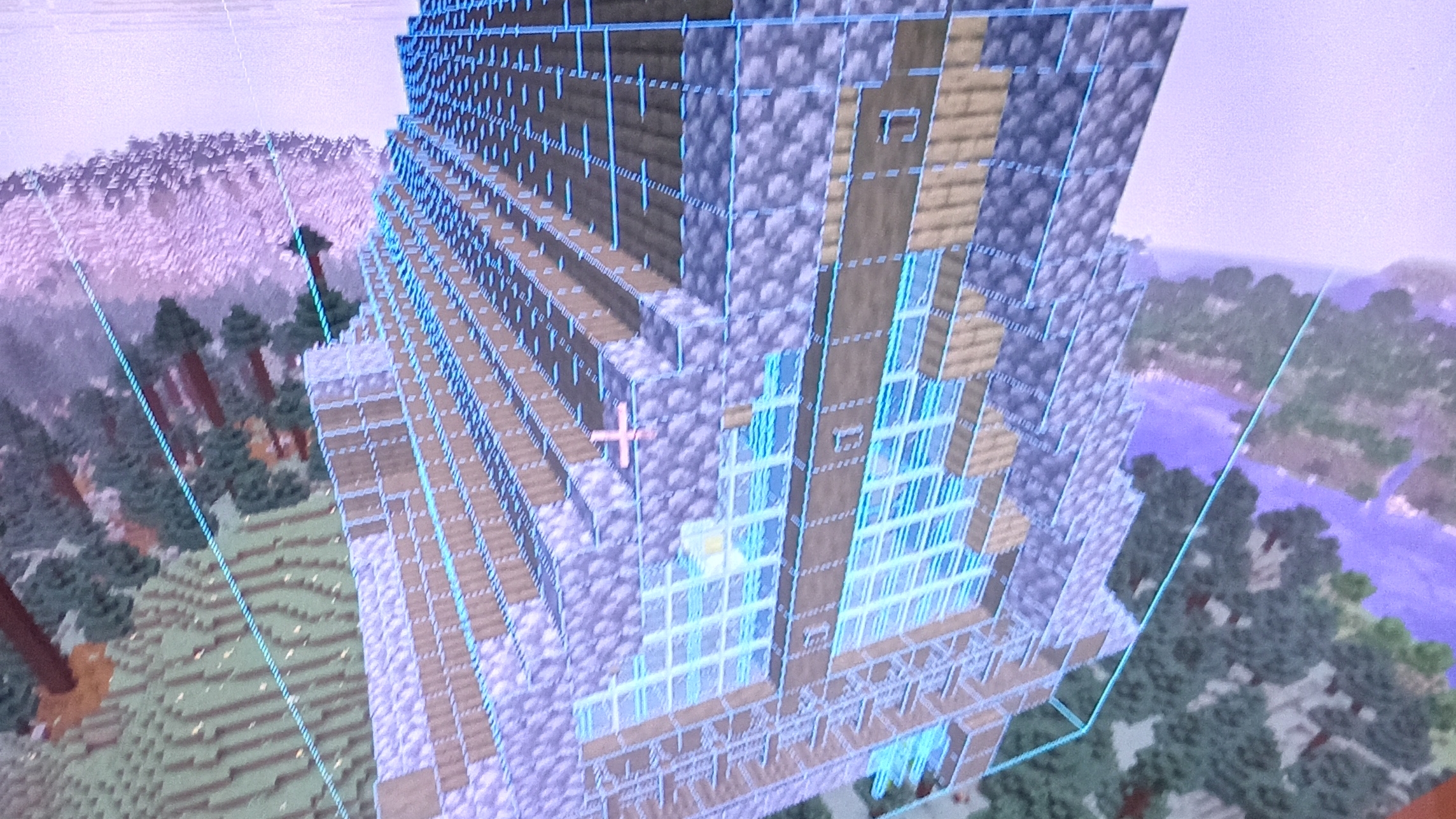 строю дом в майнкрафт