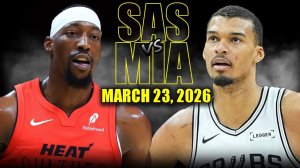 24.03.2026 | ОБЗОР МАТЧА | Майами Хит - Сан-Антонио Спёрс | Highlights