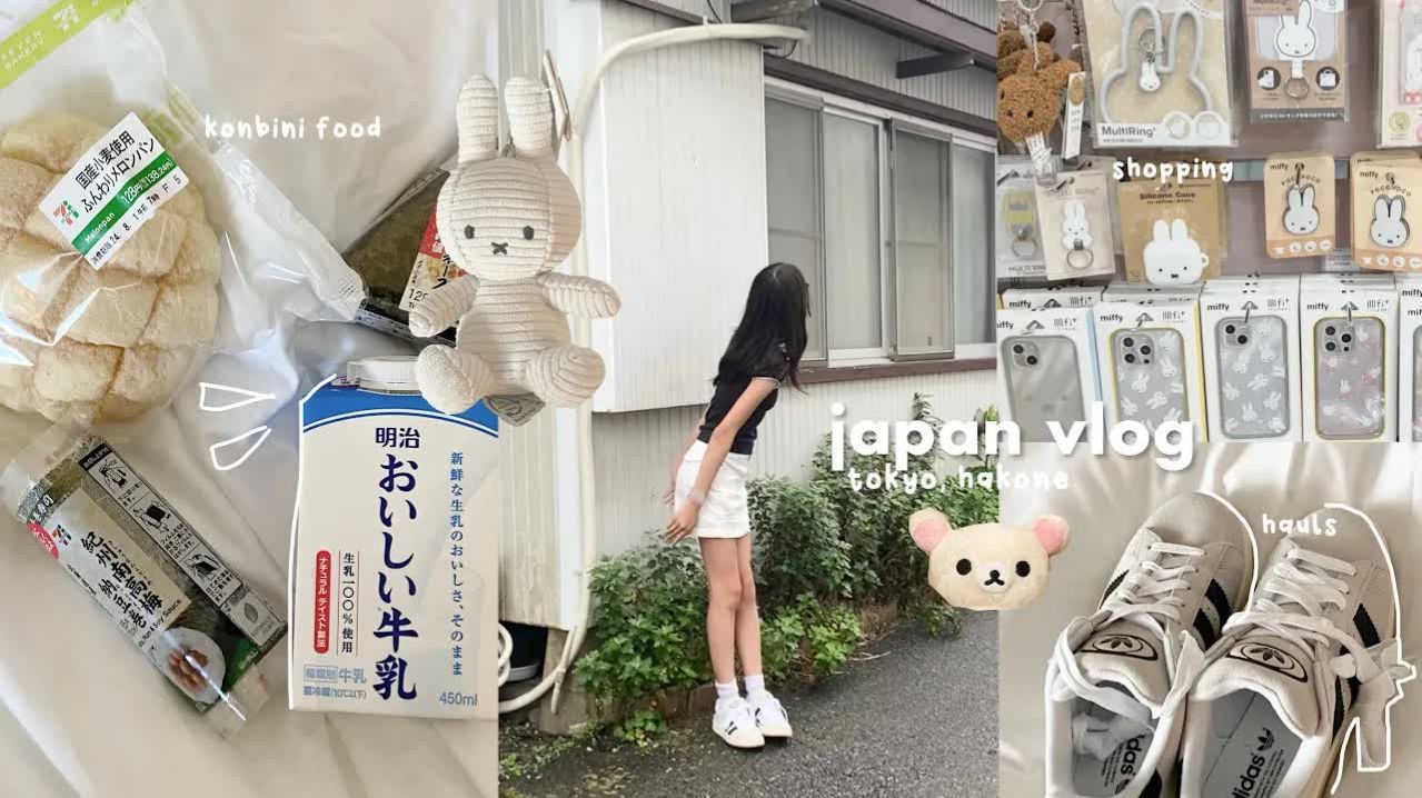 JAPAN VLOG 🍙🍡: Shibuya Crossing, Konbini, Lots Of Shopping, Exploring Tokyo