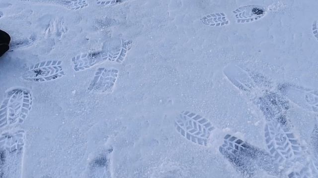 Экспериментальный сноубайк Нирва 23 ss. Первый тест - драйв на льду Виза. Как себя ведёт ?