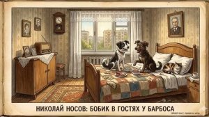 🎙 Николай Носов: «Бобик в гостях у Барбоса»
🕰️Длительность: 8 минут

🌿О чем эта история?
Если в