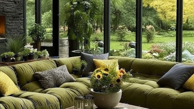 🌿 Лесной интерьер: как превратить дом в оазис природы