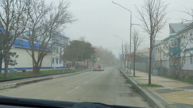 ЕЙСК.РЕМОНТ.ТУМАН НА ЕЙСКОЙ КОСЕ.