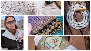 Мои старты. 3 новых процесса. Вяжу для себя и для дочки.