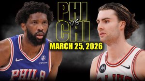 26.03.2026 | ОБЗОР МАТЧА | Филадельфия Сиксерс - Чикаго Буллз | Highlights