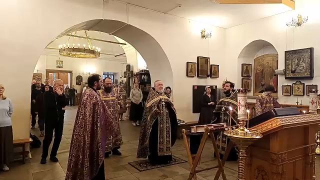 Неделя 5-я Великого поста. Прп. Марии Египетской. Прямая трансляция.