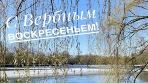 С ВЕРБНЫМ ВОСКРЕСЕНЬЕМ!