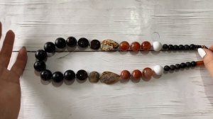 Натуральные камни.Авторские колье.