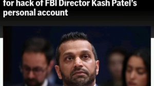 ‼️🇮🇷🇺🇸 Иранские хакеры взломали электронную почту директора ФБР и опубликовали в сеть, — AP

▪️П