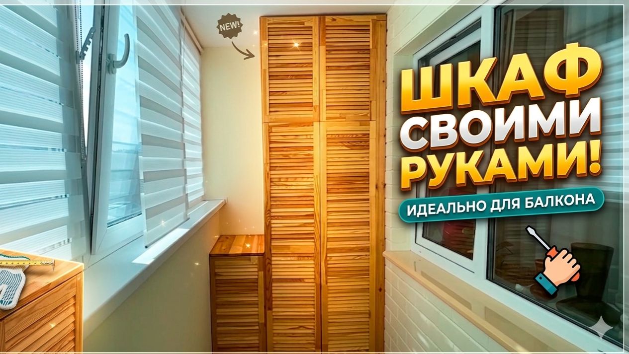 Шкаф мечты из натурального дерева! DIY из щитов Лемана Про