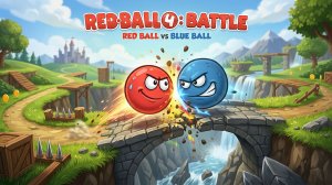 Мультики Красный -  Синий Шарик #1 Ред Бол Видео Для Детей Прохождение Игры Игровые Мультфильмы