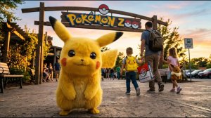 ПРОГУЛКА ПО ПОКЕМОН ЗООПАРКУ Ё МОЁ РЕАЛЬНЫЕ ПОКЕМОНЫ КАК В ЖИЗНИ ЧУДО ЧУДЕСНОЕ ДИВО