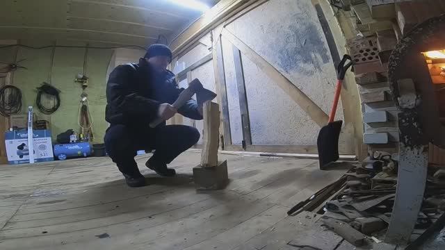 НАВОЖУ СУЕТУ В ГАРАЖЕ _ ВСЕГО ПОНЕМНОГУ _ ГАРАЖ НА ДАЧЕ ПРИСТРОЕН К ДОМУ