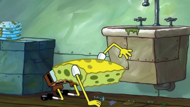 Губка Боб _ Планктон пытается украсть секретную формулу 🍔📄