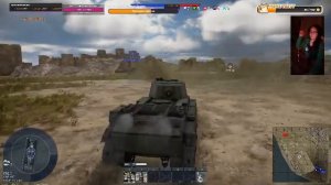 Трогаем War Thunder лапками!