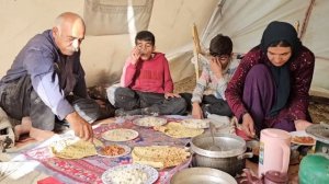 278ч.Кочевая жизнь Марьям: от покупки подарка до строительства убежища в горах