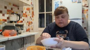 мукбанг  пришла домой надо  поесть