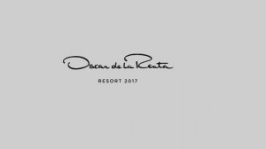 Показ круизной коллекции Oscar de la Renta Resort 2017