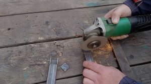 Как идеально подогнать угол 90 градусов для профильной трубы.