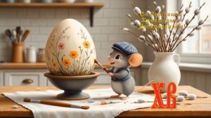 Футаж С праздником Светлой Пасхи!