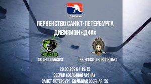 ХК "Росомахи" - ХК "Сокол Новоселье" | 29.03.2026