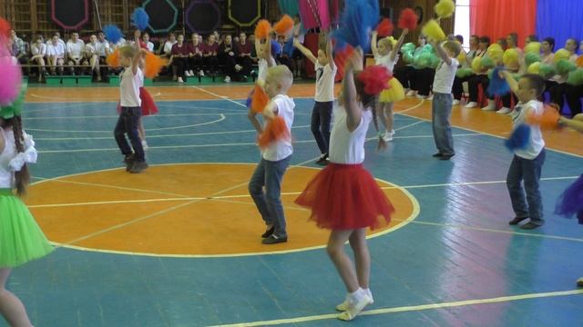 Спортпраздник 2026. Показательные выступления "Разноцветная мозаика"