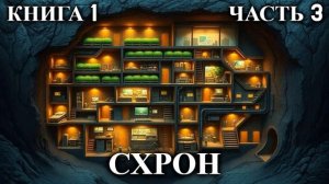 СХРОН | КНИГА 1 (Часть 3 из 3) | АУДИОКНИГА | ФАНТАСТИКА | ПОСТАПОКАЛИПСИС | #аудиокнига
