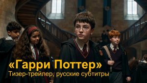 ⚡ Тизер-трейлер сериала «Гарри Поттер» (русские субтитры)