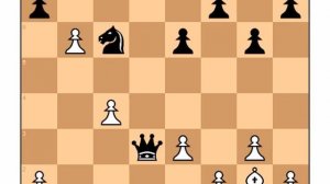 Роберт Фишер гениально выигрывает у Василия Смыслова с конём против слона