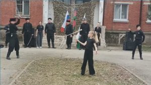 Фланкировка шашками.