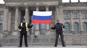 Russische Nationalhymne Reichstag Berlin 21.03.2026