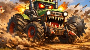 Песенки про машинки! БУЛЬДОЗЕР СИЛАЧ