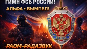 ФСБ ГИМН. Гимн ФСБ России! Альфа и Вымпел! Раом-Радазвук. Укрепление Народного Единства!