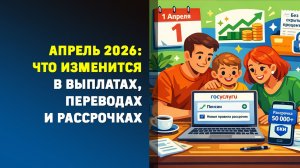 С 1 апреля новые правила: пенсии, переводы и рассрочки — что нужно знать
