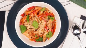 Вок с индейкой