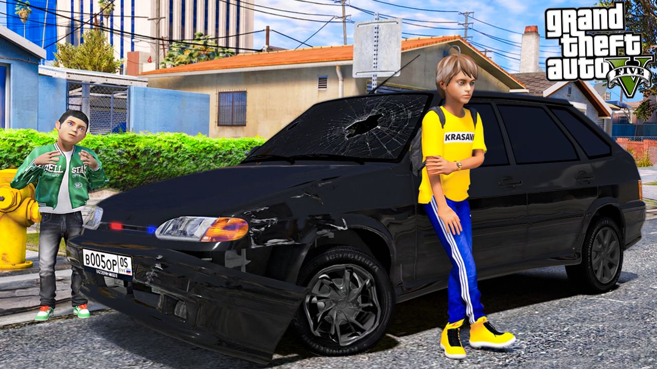 ОПЕРСКАЯ ЕЗДА В GTA 5 - ШКОЛЬНИК РАЗБИЛ МОЮ ОПЕРСКУЮ ЧЕТЫРКУ! РАБОТАЮ ЛИЧНЫМ ВОДИТЕЛЕМ! 🌊ВОТЕР