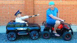 Полицейский выходит на след — нарушителю не уйти!