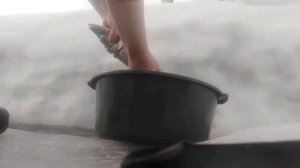 Пришла весна, шашлык , банька , холодец!!!