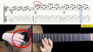 THE LAST OF US Заглавная Тема на Гитаре. Уроки гитары. Ноты и Табы Sky Guitar