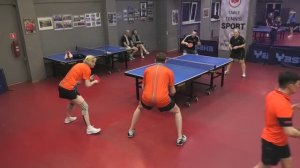 I ф. Закзун/Орлова (1158) - Перекрестенко/Люжина (1054) настольный теннис 22.03 Парный МИКСТ турнир