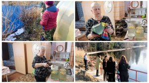 "Жизнь на пенсии".. Обработала кусты, закатала сок и сходила на речку.