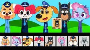 СПРУНКИ ДВЕ ФАЗЫ ОРИГИНАЛЬНЫЕ ПЕРСОНАЖИ ШЕРИФ ЛАБРАДОР, ДОДО И ДРУГИЕ АНИМАЦИЯ SPRUNKI