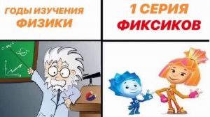 Лютые мемы. Фиксики или уроки физики?
