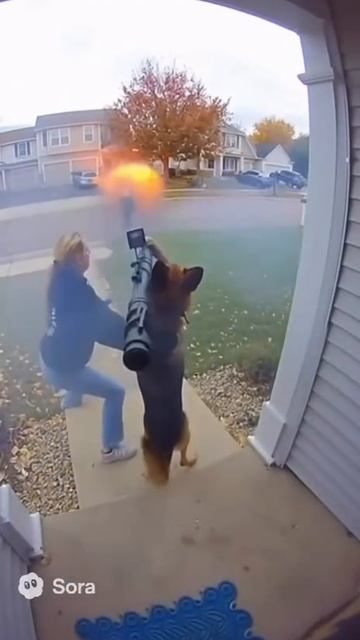 Собака с рпг...