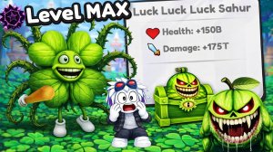 КАК БЫСТРЕЙ ВСЕХ УБИТЬ И ПОЛУЧИТЬ ЭВОЛЮЦИЮ Luck Luck Luck Sahur в ROBLOX Brainrot Evolution