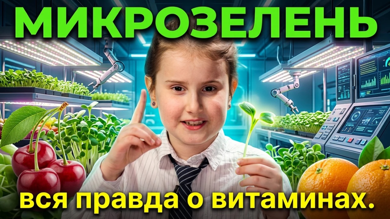 Микрозелень. Аксинья Рудецкая класс 1-1 школа 93